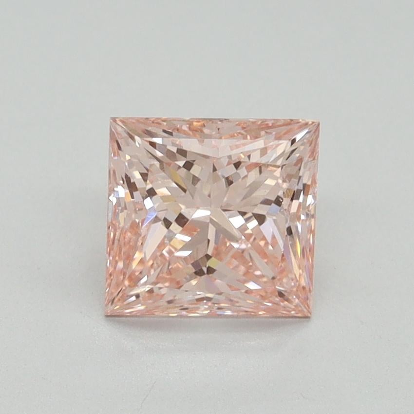 1.29 Ct. Fancy Intense Pink Princess Lab Grown Diamond