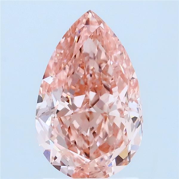 2.13 Ct. Fancy Pink Pear Lab Grown Diamond