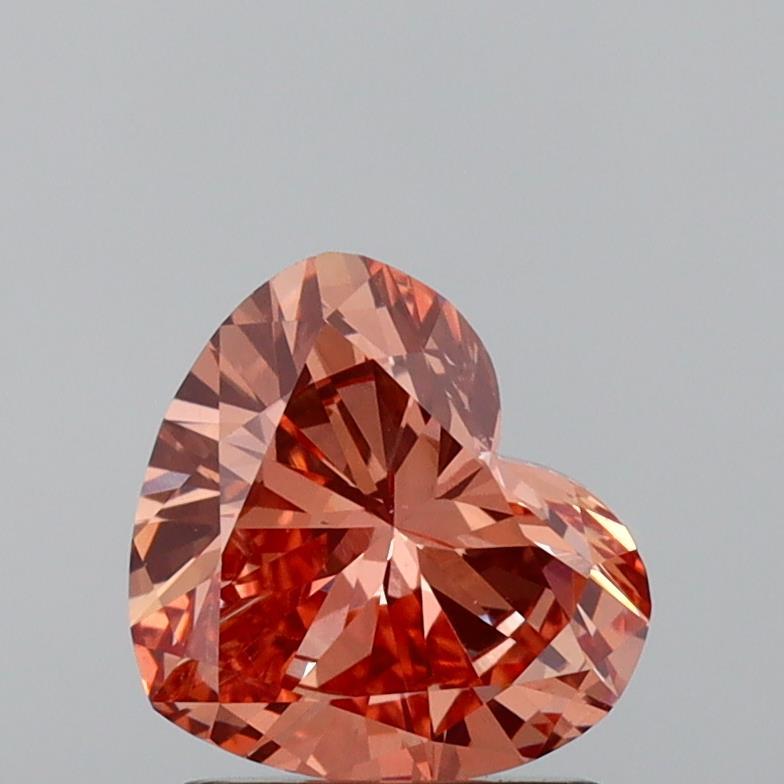 1.17 Ct. Fancy Brown Heart Lab Grown Diamond