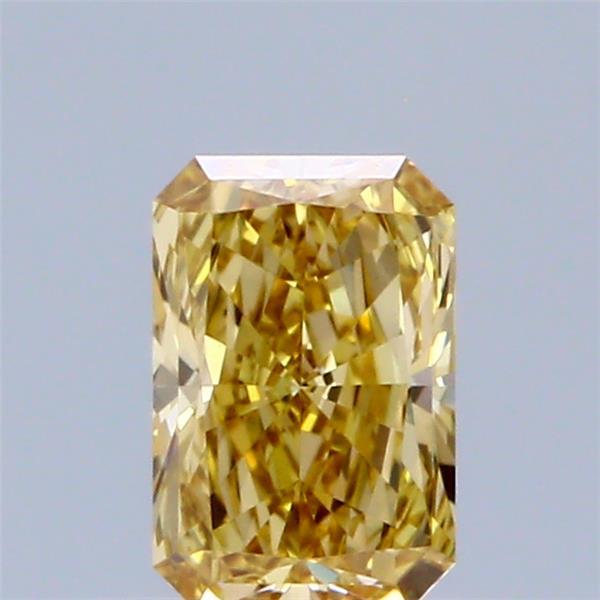 0.52 Ct. Fancy Intense Yellow Radiant Lab Grown Diamond