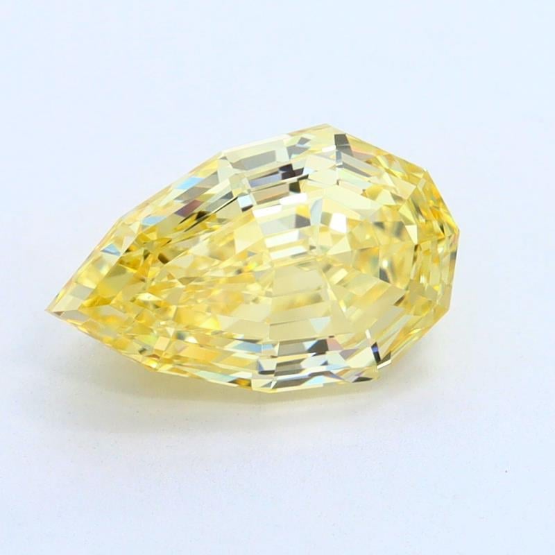 1.42 Ct. Intense Yellow Pear Diamond