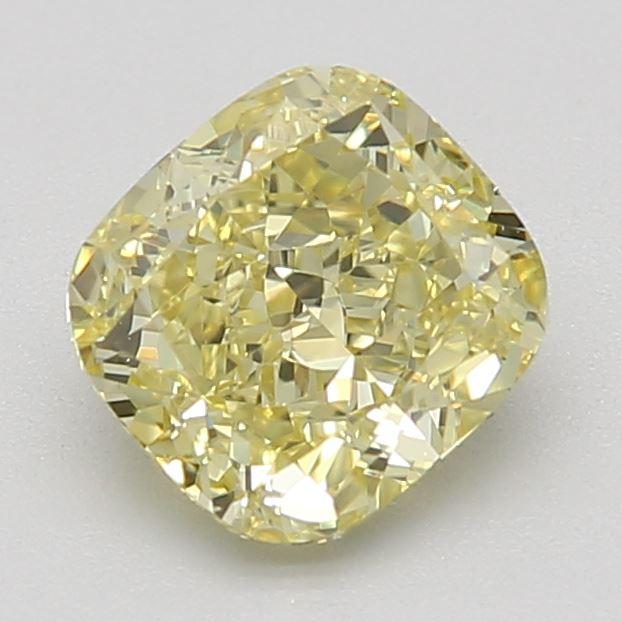 1.01 Ct. Fancy Yellow Cushion Diamond