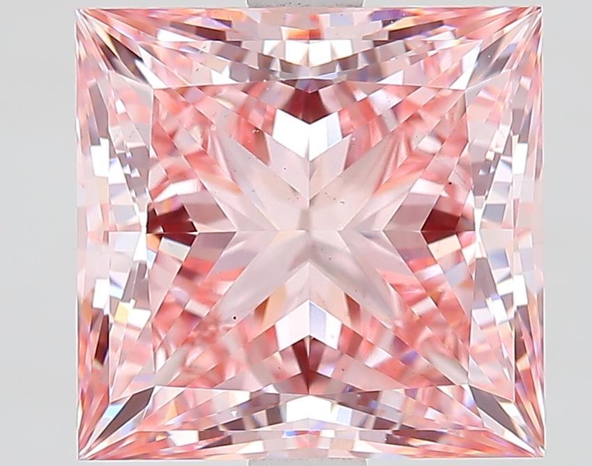 4.01 Ct. Fancy Intense Pink Princess Lab Grown Diamond