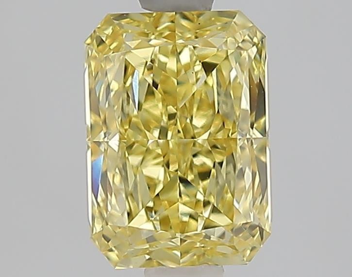 1.55 Ct. Fancy Intense  Yellow Radiant Lab Grown Diamond