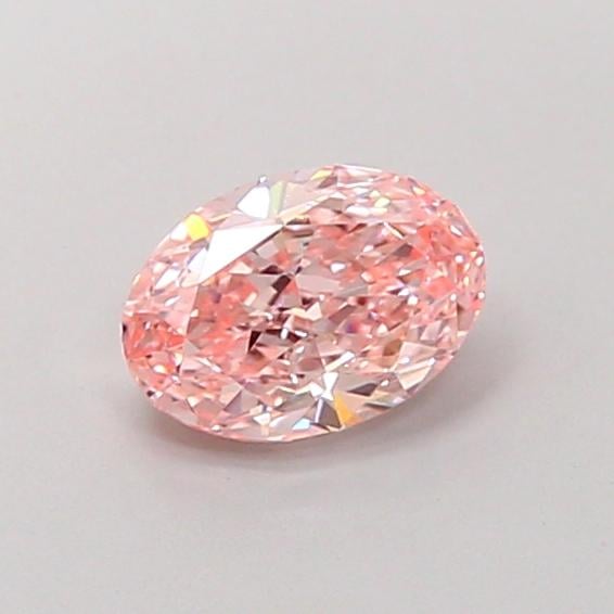 1.16 Ct. Fancy Vivid Pink Oval Lab Grown Diamond