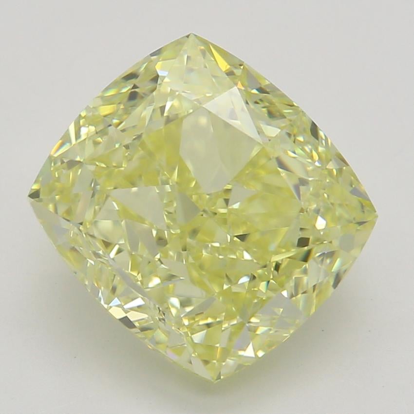 3.01 Ct. Fancy Yellow Cushion Diamond
