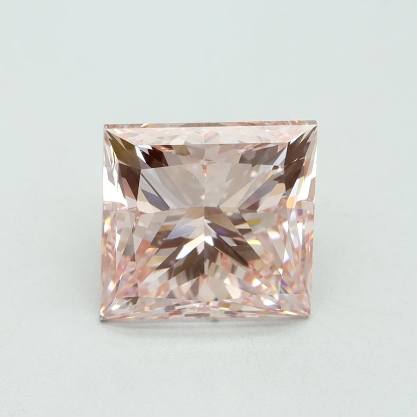 5.00 Ct. Fancy Intense Pink Princess Lab Grown Diamond