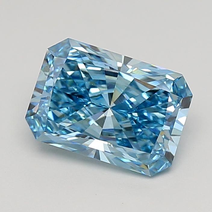 2.04 Ct. Fancy Vivid  Blue Radiant Lab Grown Diamond