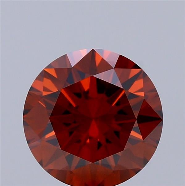1.19 Ct. Fancy Deep Brownish Orange Round Lab Grown Diamond