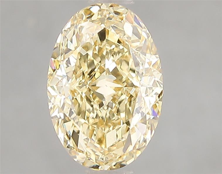 2.01 Ct. Fancy Intense Yellow Oval Lab Grown Diamond