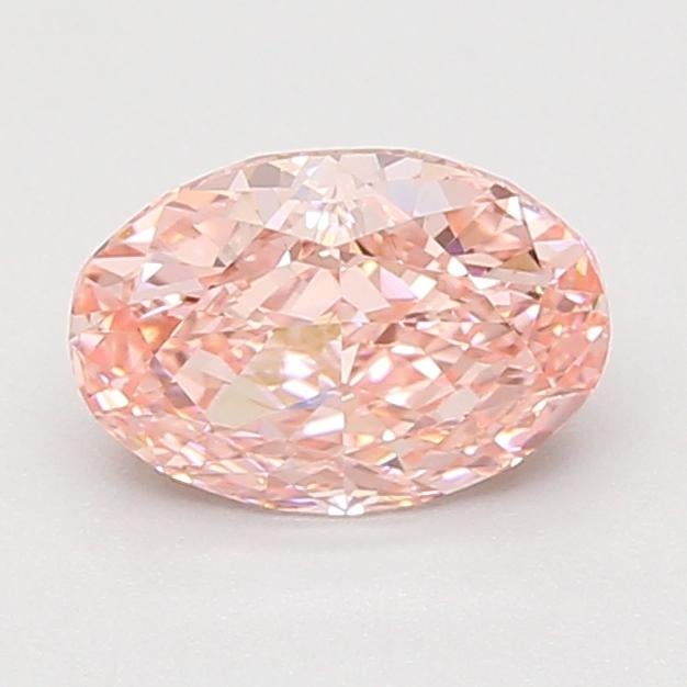 1.51 Ct. Fancy Vivid Pink Oval Lab Grown Diamond
