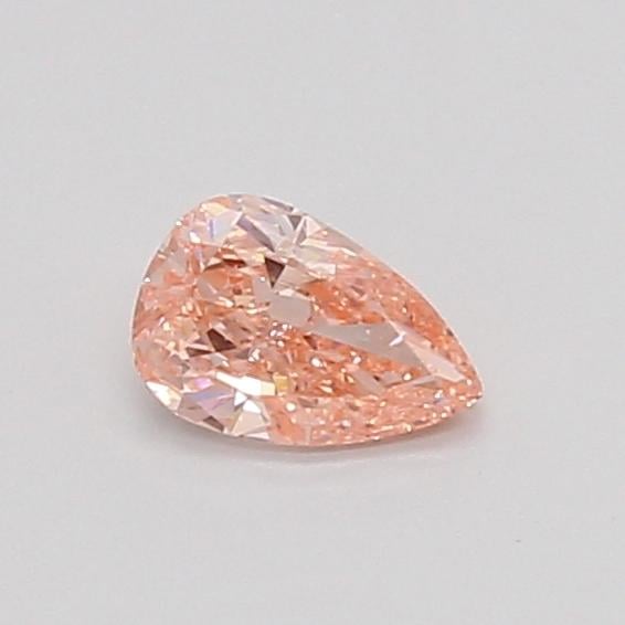 0.35 Ct. Fancy Vivid Pink Pear Lab Grown Diamond