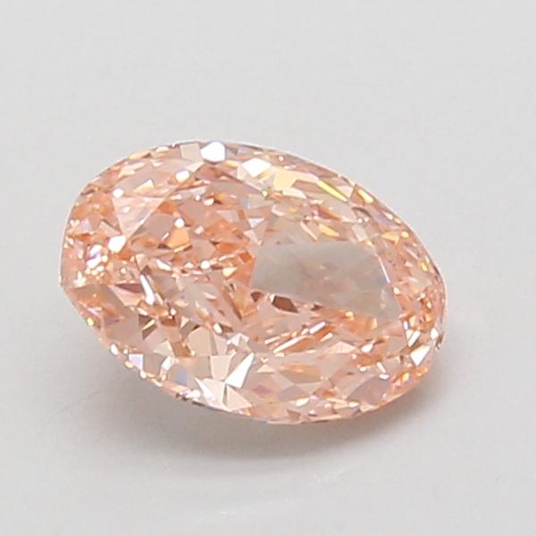 1.09 Ct. Fancy Vivid Pink Oval Lab Grown Diamond