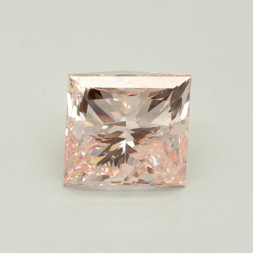 4.50 Ct. Fancy Intense Pink Princess Lab Grown Diamond