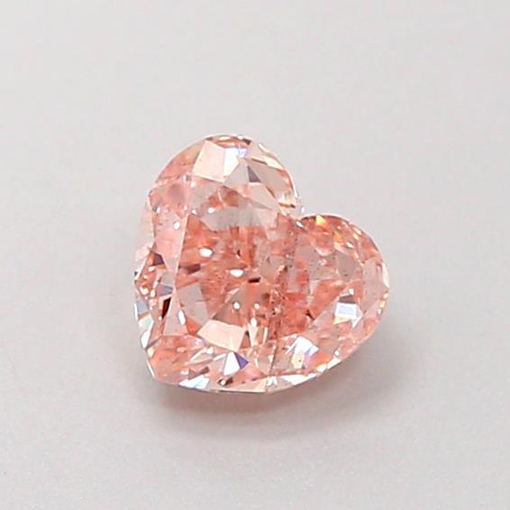 0.52 Ct. Fancy Brown Heart Lab Grown Diamond