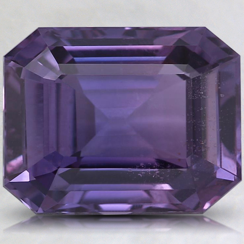 10.7x8.4mm Unheated Purple Emerald Sapphire
