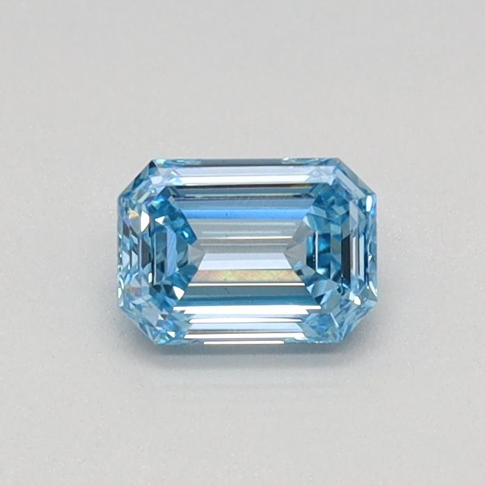 0.31 Ct. Fancy Intense Blue Emerald Lab Grown Diamond
