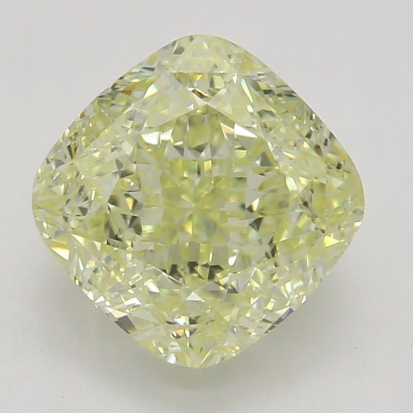 1.78 Ct. Fancy Light Yellow Cushion Diamond