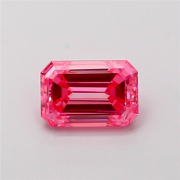 1.05 Ct. Fancy Vivid Pink Emerald Lab Grown Diamond