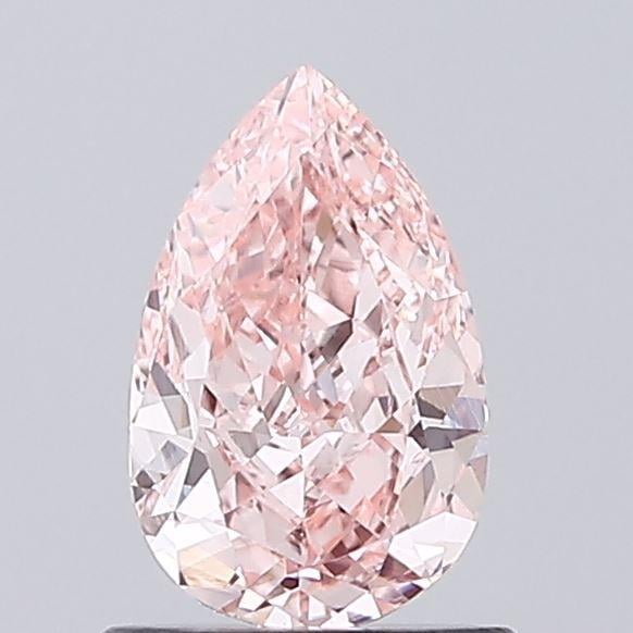 1.02 Ct. Fancy Vivid  Pink Pear Lab Grown Diamond