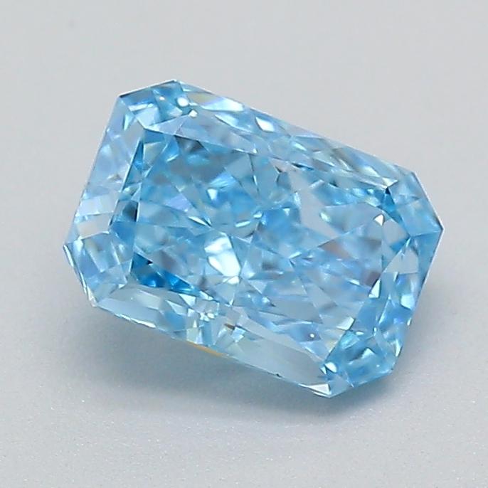 0.50 Ct. Fancy Blue Radiant Lab Grown Diamond