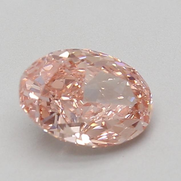 1.52 Ct. Fancy Vivid Pink Oval Lab Grown Diamond