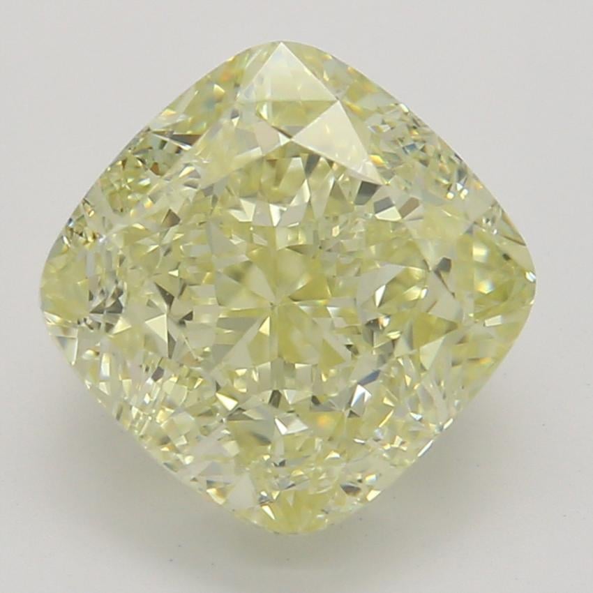 2.01 Ct. Fancy Yellow Cushion Diamond