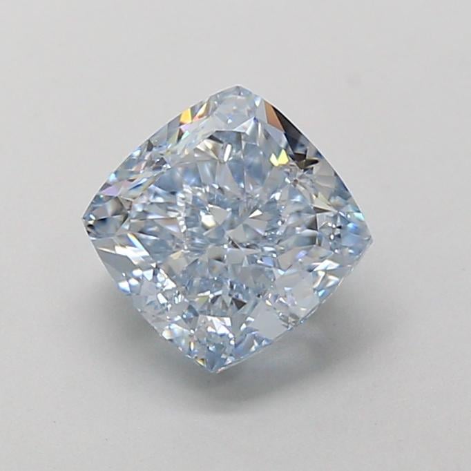 1.87 Ct. Fancy Blue Cushion Lab Grown Diamond
