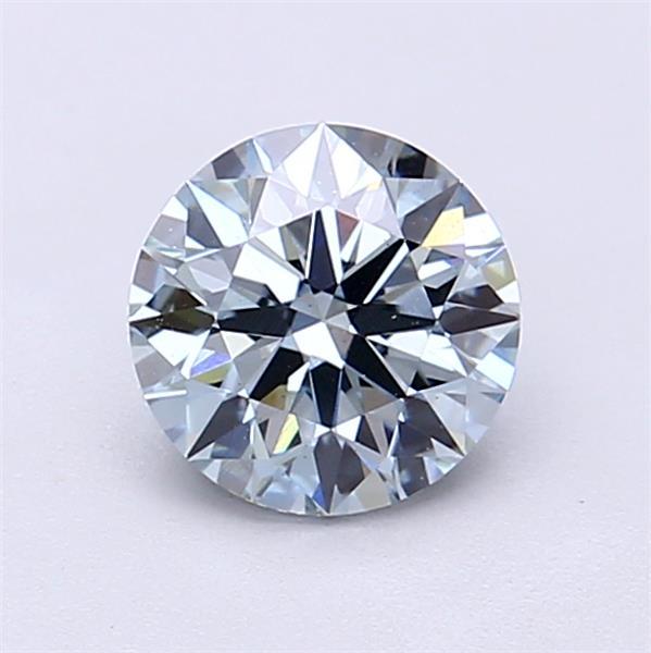 1.02 Ct. Fancy Intense  Blue Round Lab Grown Diamond