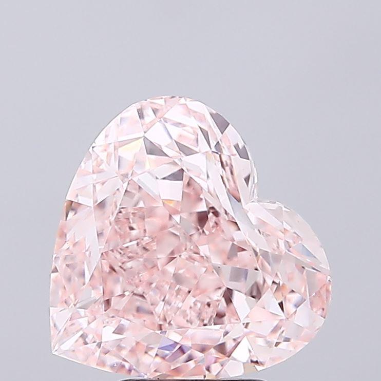 5.10 Ct. Fancy Pink Heart Lab Grown Diamond
