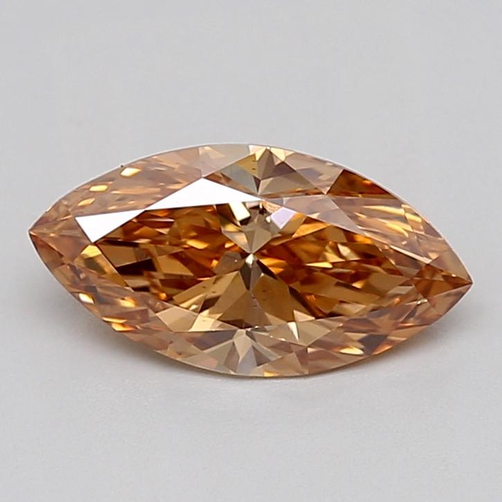 0.94 Ct. Fancy Light  Brown Marquise Lab Grown Diamond