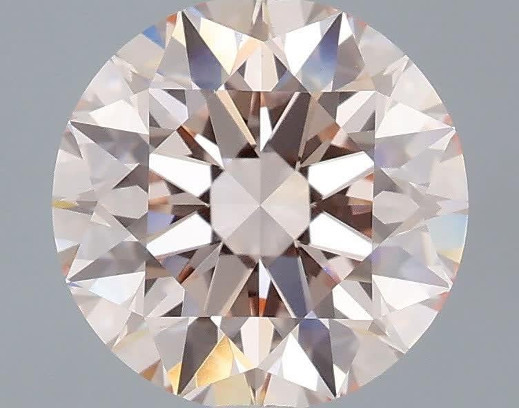 2.59 Ct. Fancy Light Pink Round Lab Grown Diamond