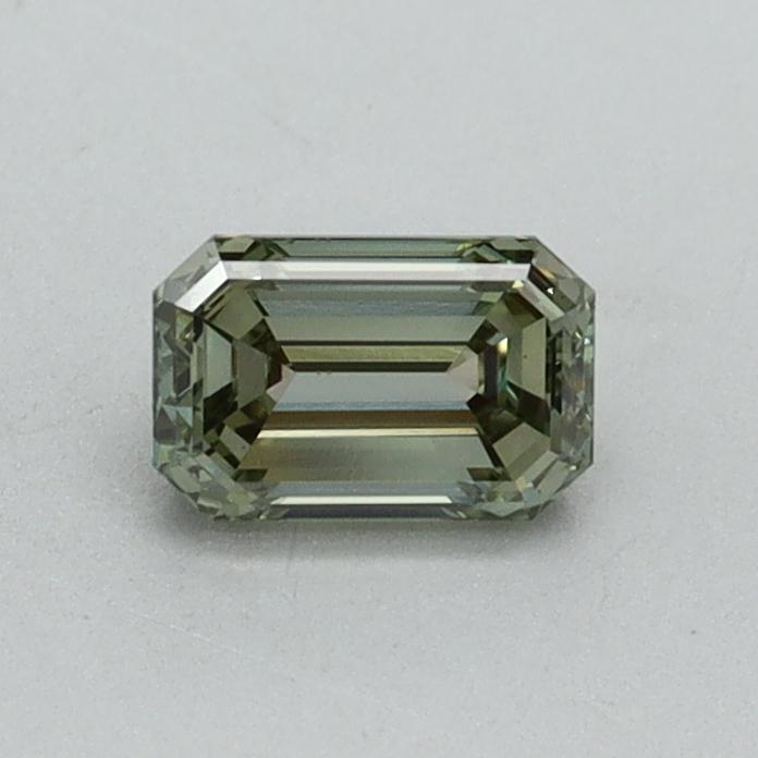 0.35 Ct. Fancy Intense Green Emerald Lab Grown Diamond