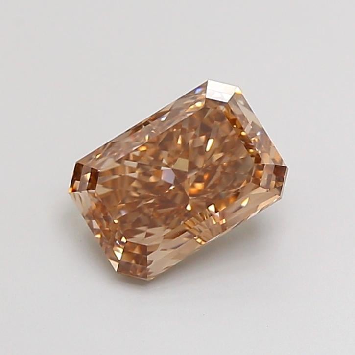 2.37 Ct. Fancy Light  Brown Radiant Lab Grown Diamond
