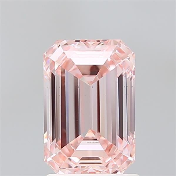 2.07 Ct. Fancy Intense Pink Emerald Lab Grown Diamond