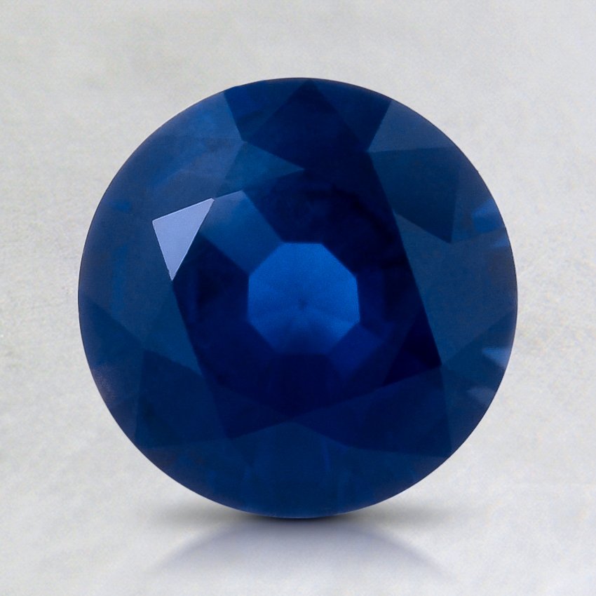 7.5mm Premium Blue Round Sapphire