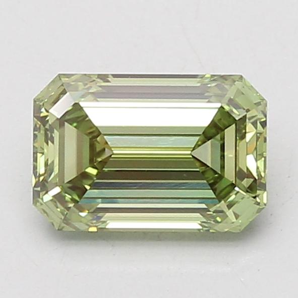 1.58 Ct. Fancy Vivid Green Emerald Lab Grown Diamond