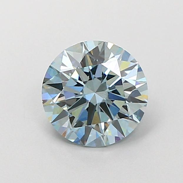 1.11 Ct. Fancy Blue Round Lab Grown Diamond