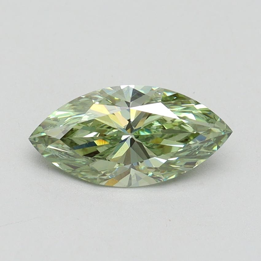 1.00 Ct. Fancy Intense Green Marquise Lab Grown Diamond