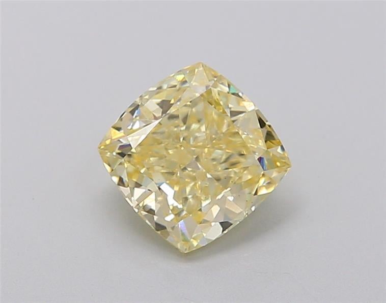 1.05 Ct. Fancy  Yellow Cushion Lab Grown Diamond