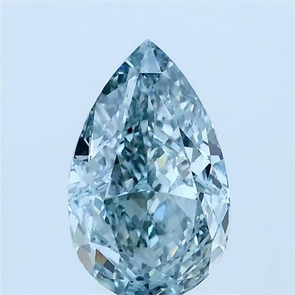 1.05 Ct. Fancy Intense Green Pear Lab Grown Diamond