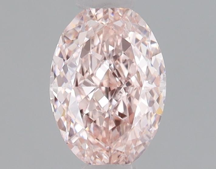 0.69 Ct. Fancy Pink Oval Lab Grown Diamond