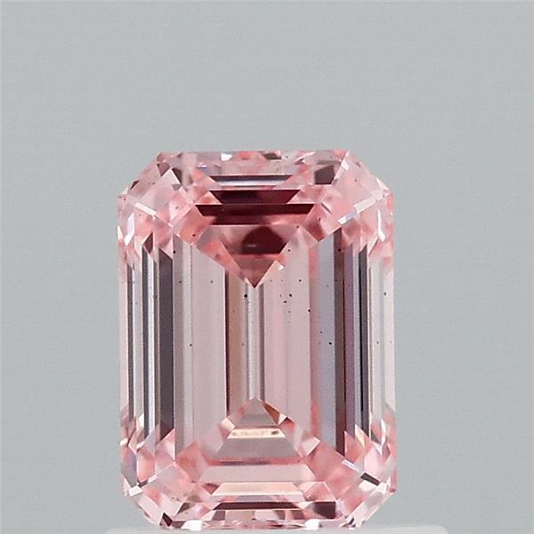 0.96 Ct. Fancy Intense Pink Emerald Lab Grown Diamond