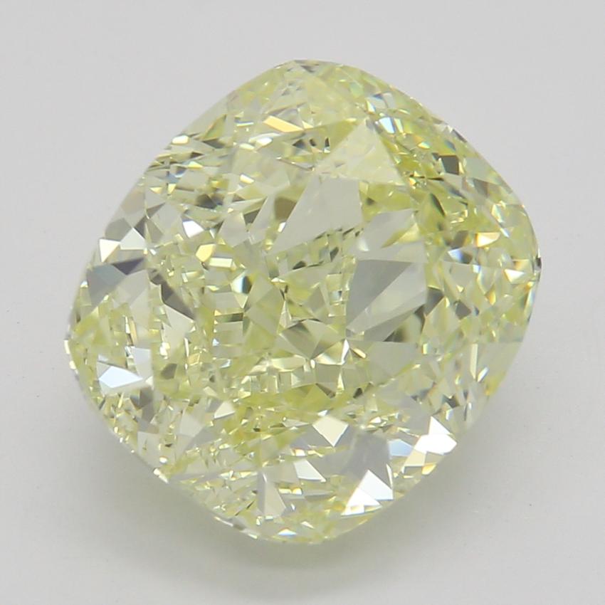 3.01 Ct. Fancy Yellow Cushion Diamond