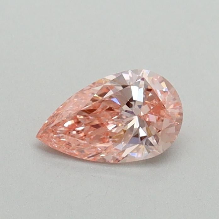 0.34 Ct. Fancy Vivid Pink Pear Lab Grown Diamond