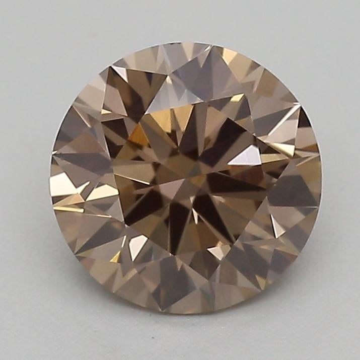 0.84 Ct. Fancy  Brown Round Lab Grown Diamond