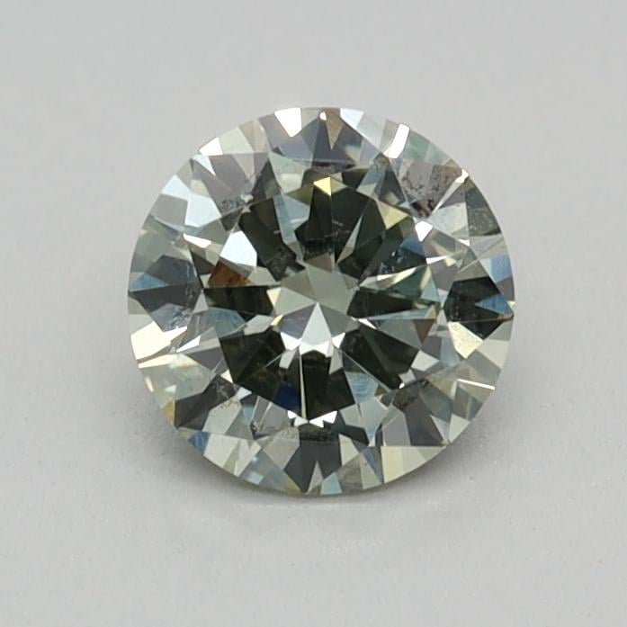 0.34 Ct. Fancy Intense Green Round Lab Grown Diamond