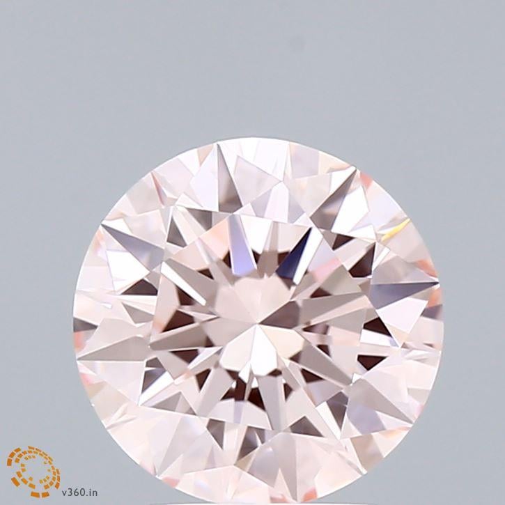 2.14 Ct. Fancy Pink Round Lab Grown Diamond