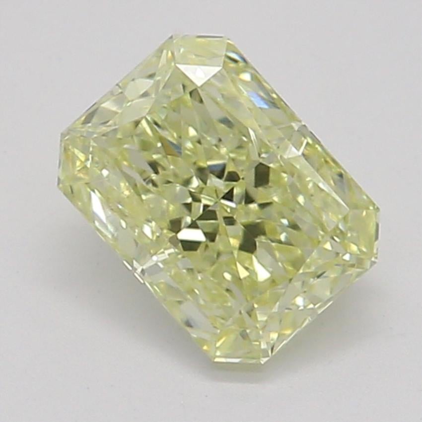 0.42 Ct. Fancy Light Yellow Radiant Diamond