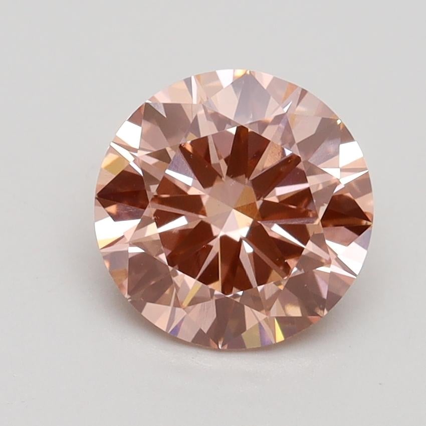 1.60 Ct. Fancy Intense Pink Round Lab Grown Diamond